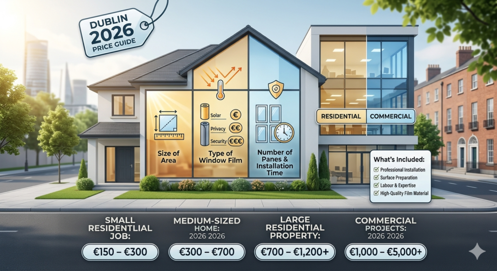 How Much Does Window Tinting Cost in Dublin? (2026 Price Guide) How Much Does Window Tinting Cost in Dublin? (2026 Price Guide)