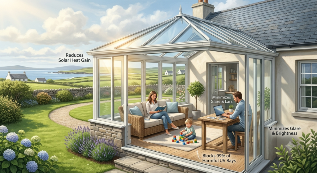Best Window Film for Conservatories in Ireland: Heat, Glare & UV Solutions (2027)