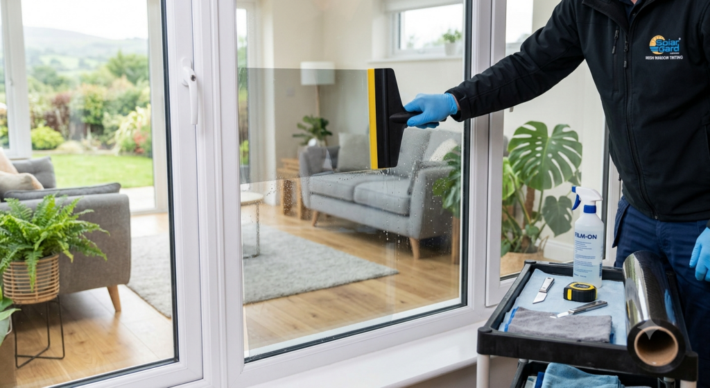 How Professional Window Film Installation Works: Step-by-Step Guide for Irish Homes & Offices